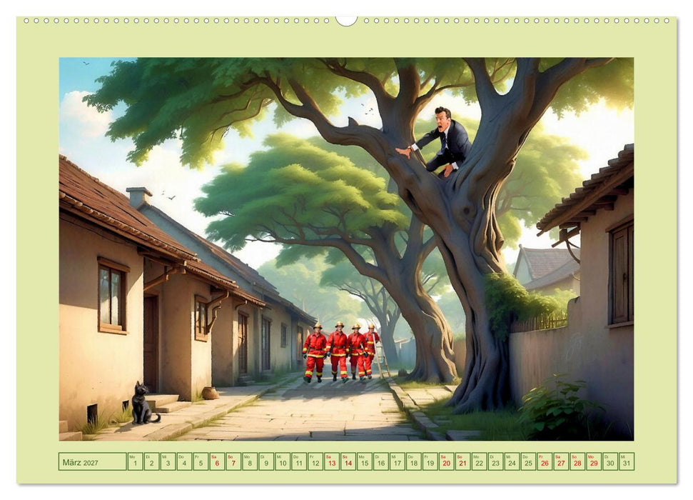 Ganz normale Leute wie du und ich (CALVENDO Wandkalender 2027)