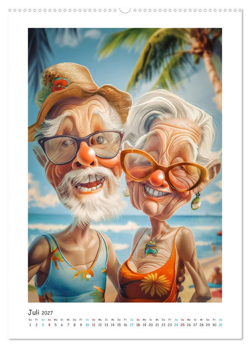 Rentner? Von wegen (CALVENDO Premium Wandkalender 2027)