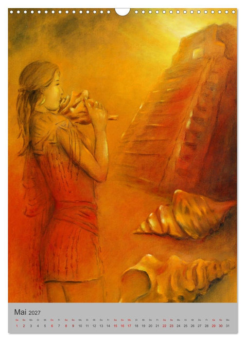 Erotische Ölgemälde - Handgemalt im altmeisterlichen Stil (CALVENDO Wandkalender 2027)