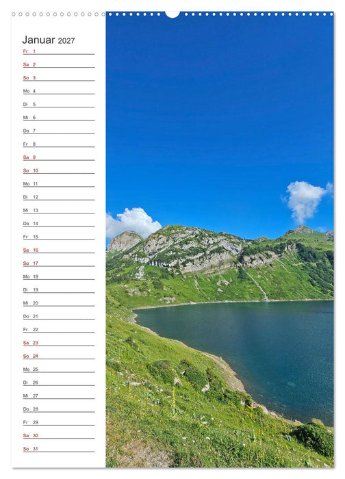 Auf dem Lechradweg - Zwischen Formarinsee und Landsberg am Lech (CALVENDO Wandkalender 2027)