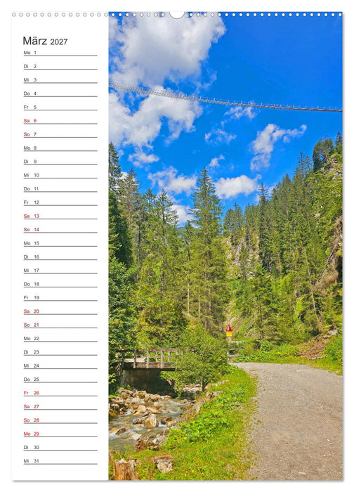 Auf dem Lechradweg - Zwischen Formarinsee und Landsberg am Lech (CALVENDO Wandkalender 2027)