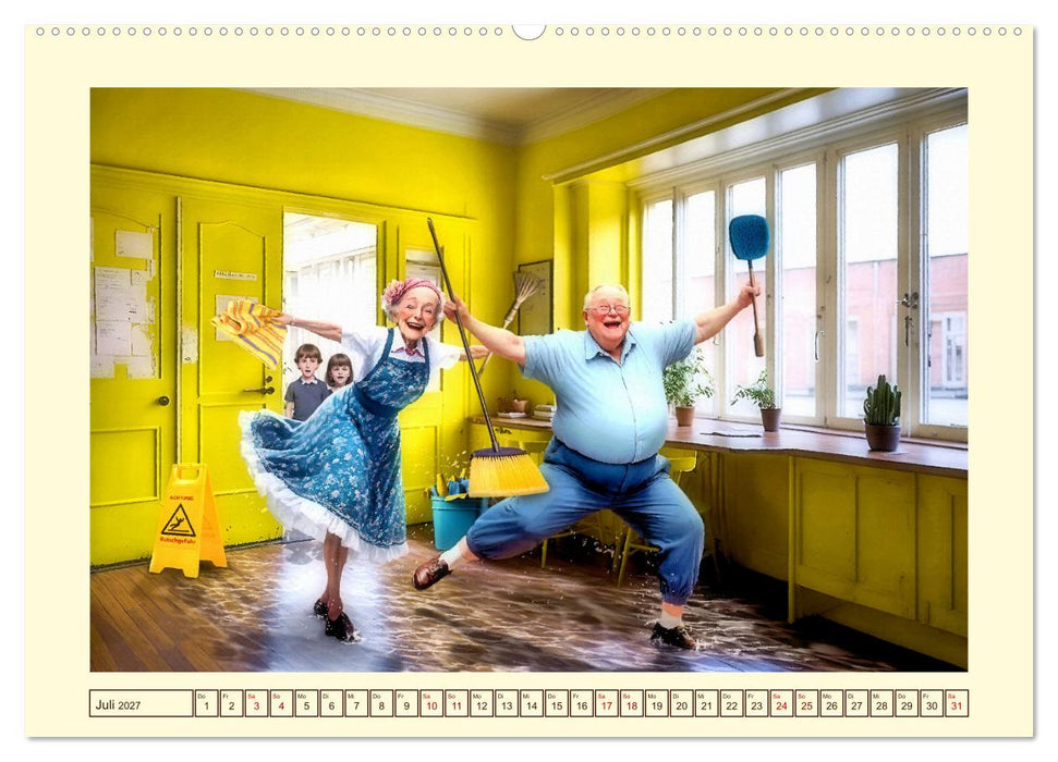 Ganz normale Leute wie du und ich (CALVENDO Premium Wandkalender 2027)