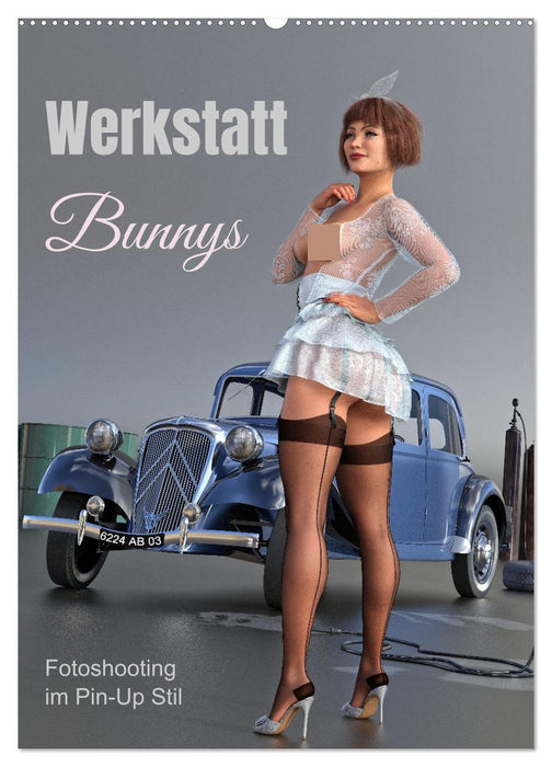 Werkstatt Bunnys (CALVENDO Wandkalender 2027)