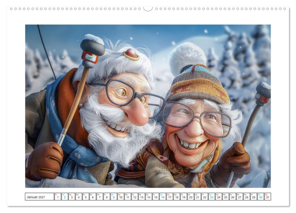 Alt, aber nicht leise (CALVENDO Wandkalender 2027)
