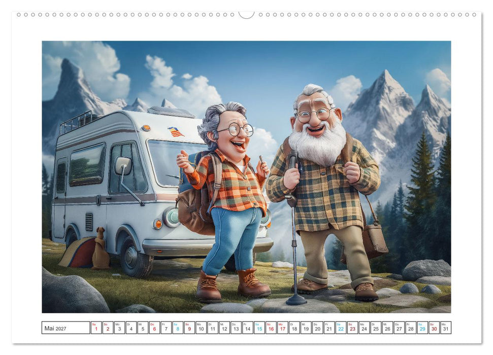 Alt, aber nicht leise (CALVENDO Wandkalender 2027)