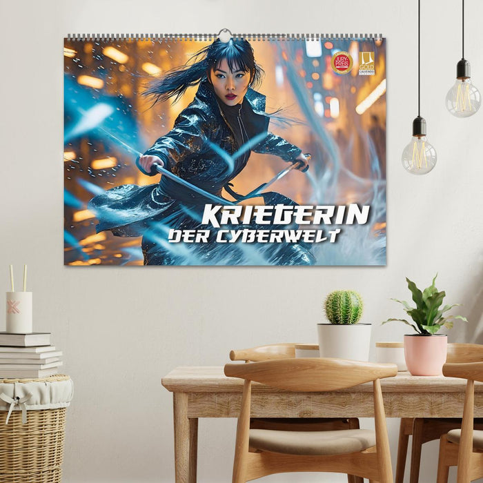 Kriegerin der Cyberwelt (CALVENDO Wandkalender 2027)