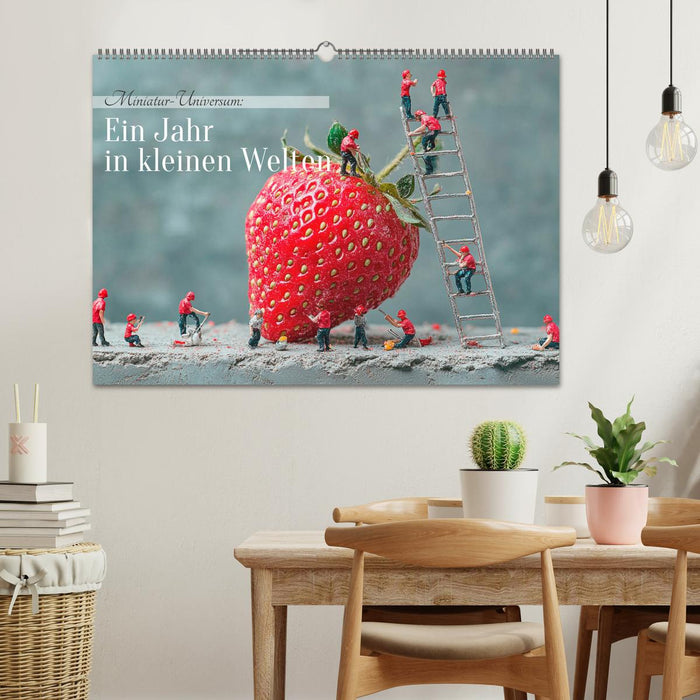 Miniatur-Universum: Ein Jahr in kleinen Welten (CALVENDO Wandkalender 2027)