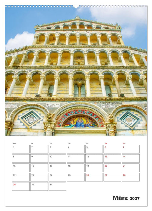 Pisa - Reiseplaner (CALVENDO Wandkalender 2027)