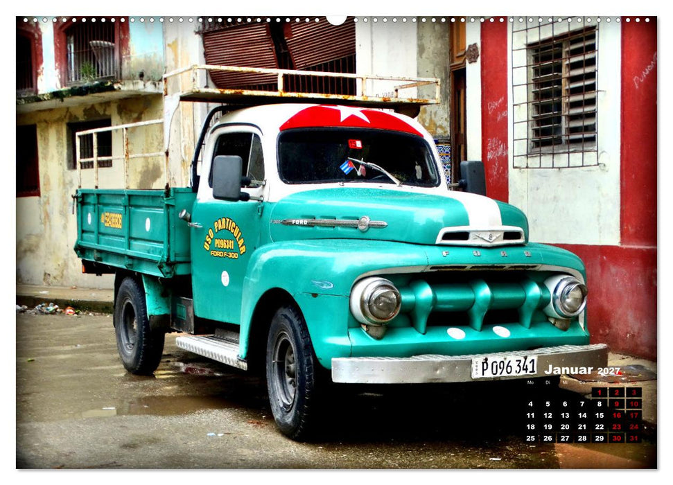 FORD F1 - Truck Legende 1951 (CALVENDO Wandkalender 2027)