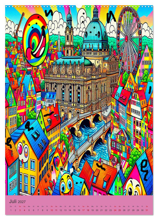 Deutschland hat Pop auf eigene Art (CALVENDO Premium Wandkalender 2027)