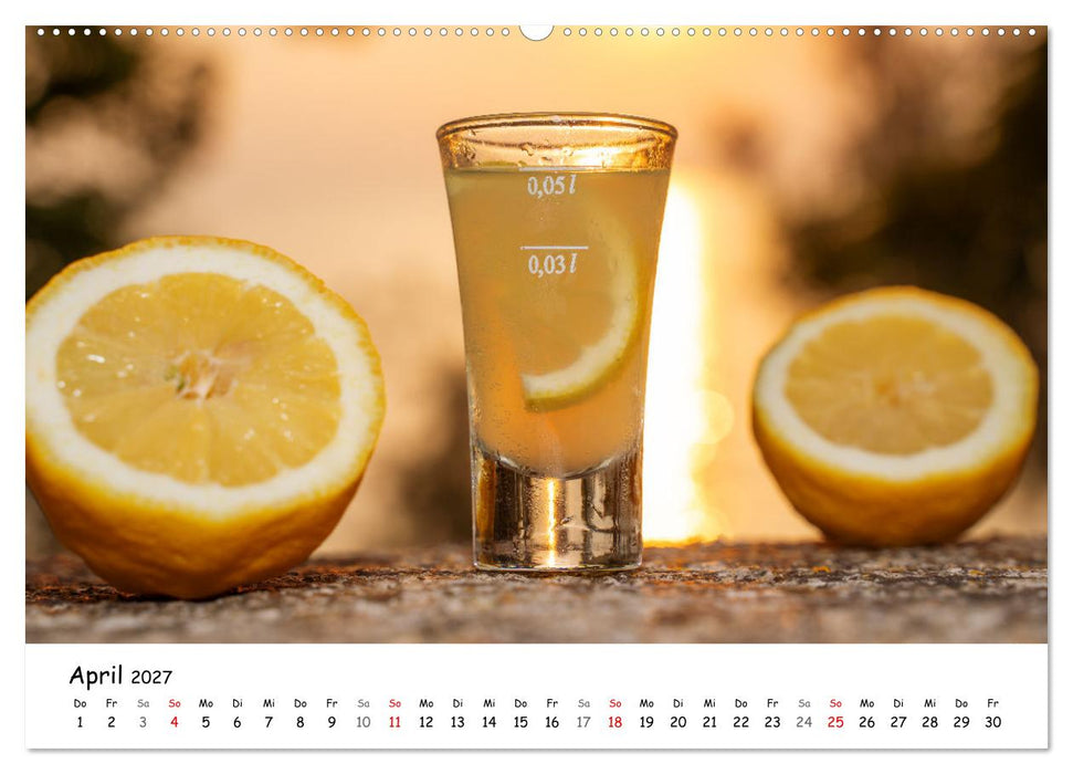 Limone sul Garda - Die Heimat der Zitrone am Gardasee (CALVENDO Wandkalender 2027)
