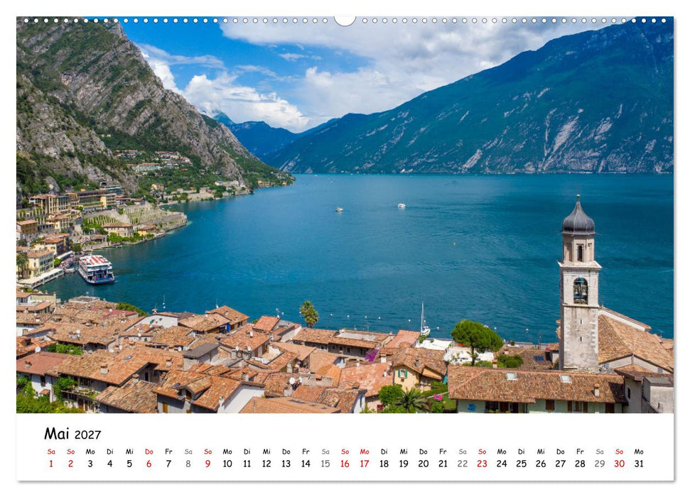 Limone sul Garda - Die Heimat der Zitrone am Gardasee (CALVENDO Wandkalender 2027)