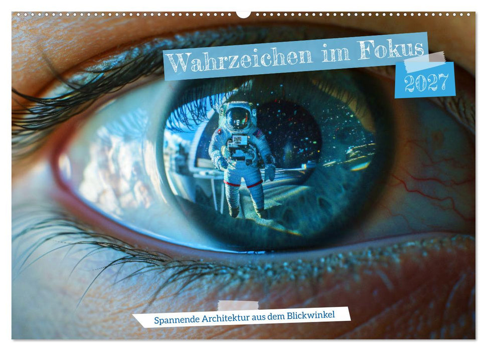 Wahrzeichen im Fokus - Spannende Architektur aus dem Blickwinkel (CALVENDO Wandkalender 2027)