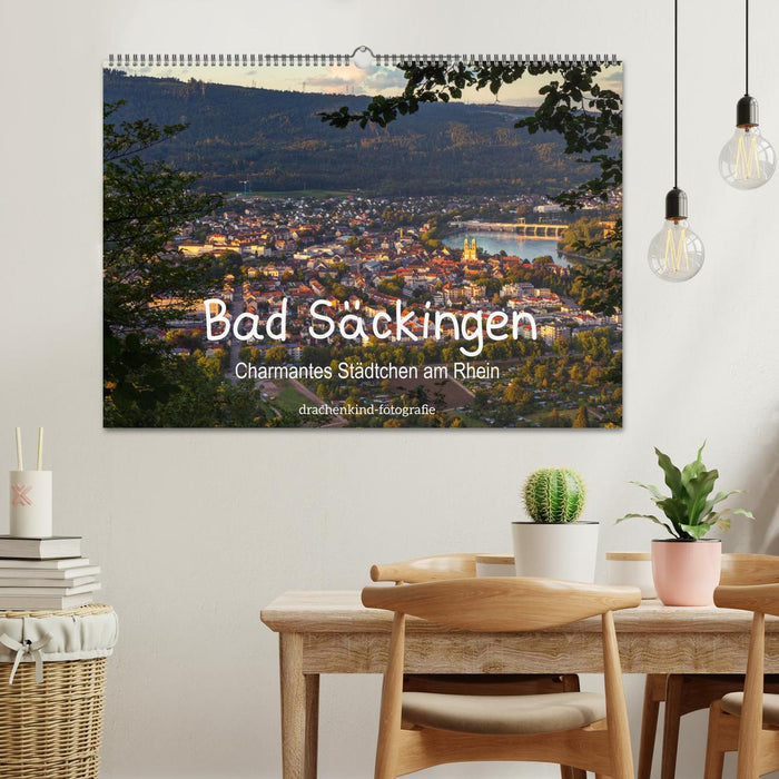 Bad Säckingen - Charmantes Städtchen am Rhein (CALVENDO Wandkalender 2027)