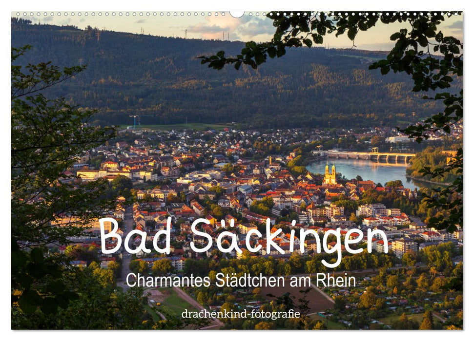 Bad Säckingen - Charmantes Städtchen am Rhein (CALVENDO Wandkalender 2027)