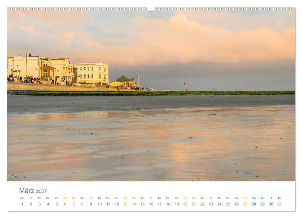 Norderney Sehnsuchtskalender (CALVENDO Wandkalender 2027)