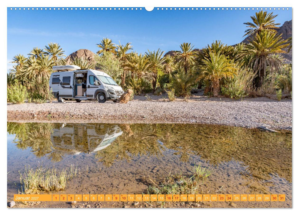 MAROKKO per WOHNMOBIL (CALVENDO Premium Wandkalender 2027)