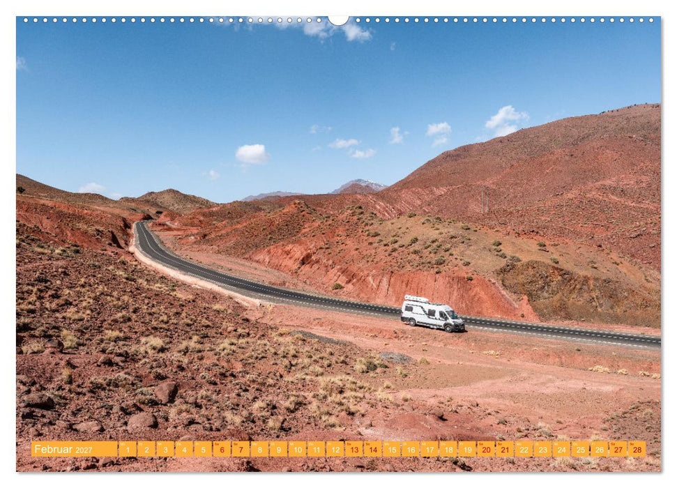 MAROKKO per WOHNMOBIL (CALVENDO Premium Wandkalender 2027)