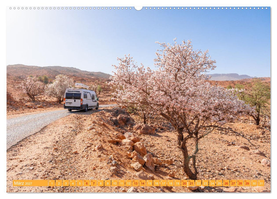 MAROKKO per WOHNMOBIL (CALVENDO Premium Wandkalender 2027)