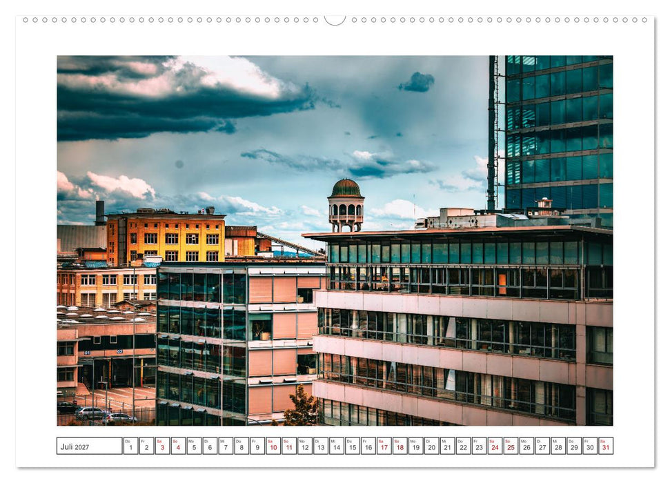 Singen zwischen Natur und Industrie (CALVENDO Premium Wandkalender 2027)