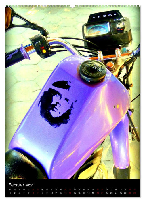 SUZUKI BIKER IN HAVANNA (CALVENDO Premium Wandkalender 2027)