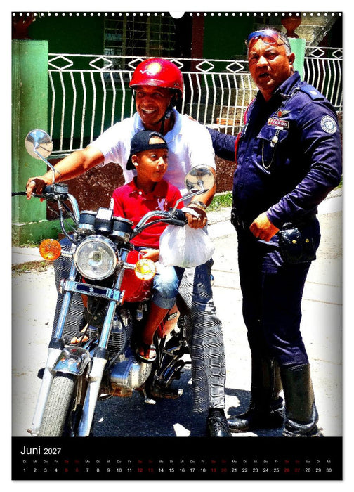 SUZUKI BIKER IN HAVANNA (CALVENDO Premium Wandkalender 2027)