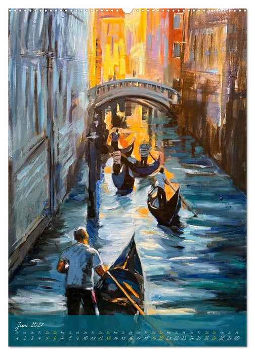 Venedig, verzaubert (CALVENDO Premium Wandkalender 2027)