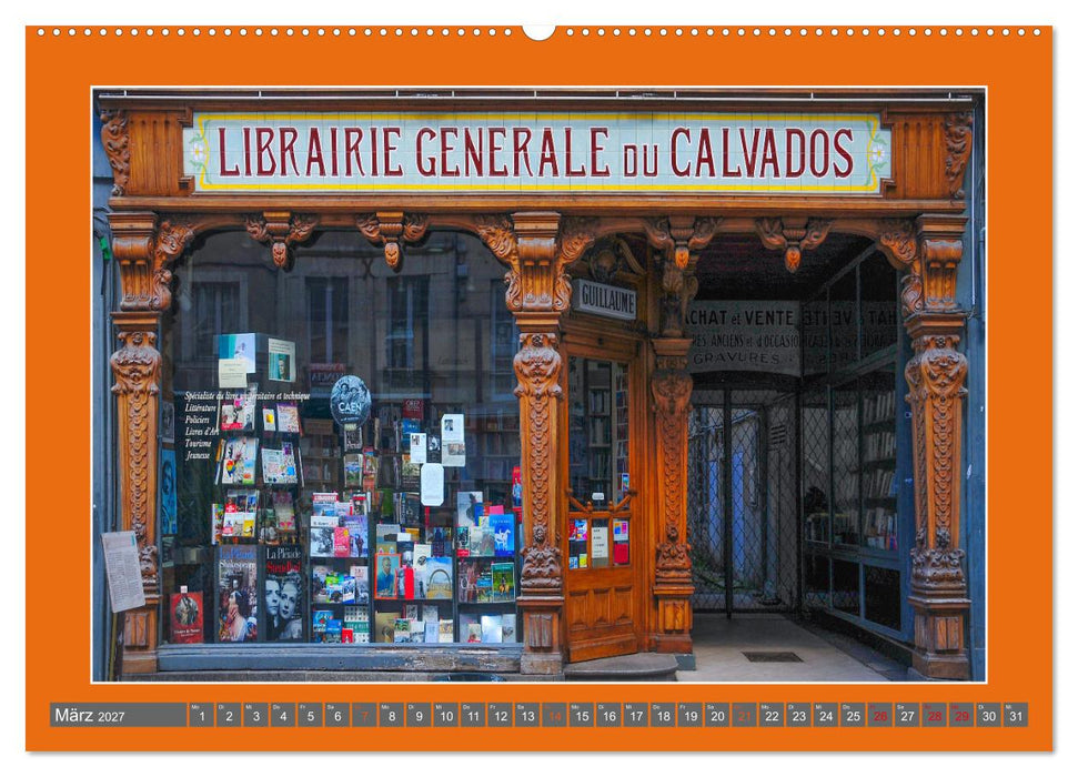 Hereinspaziert – Ladenfronten in Frankreich (CALVENDO Wandkalender 2027)
