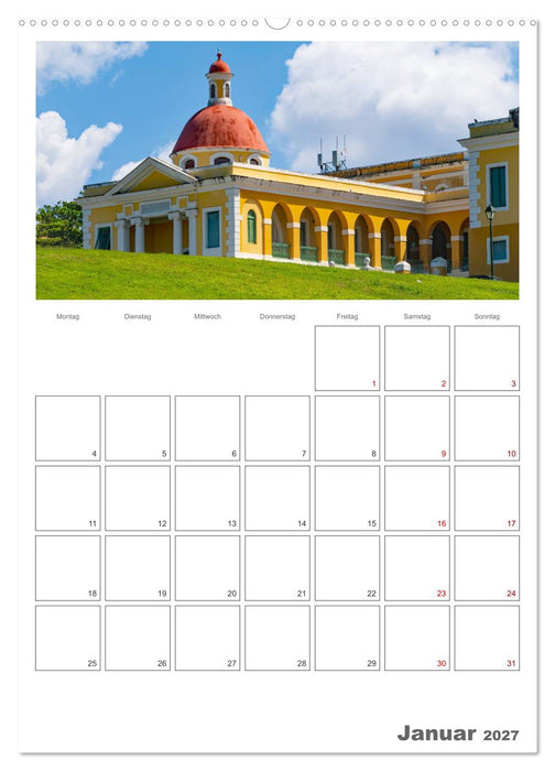 San Juan - Reiseplaner (CALVENDO Wandkalender 2027)