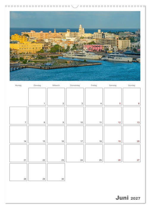 San Juan - Reiseplaner (CALVENDO Wandkalender 2027)