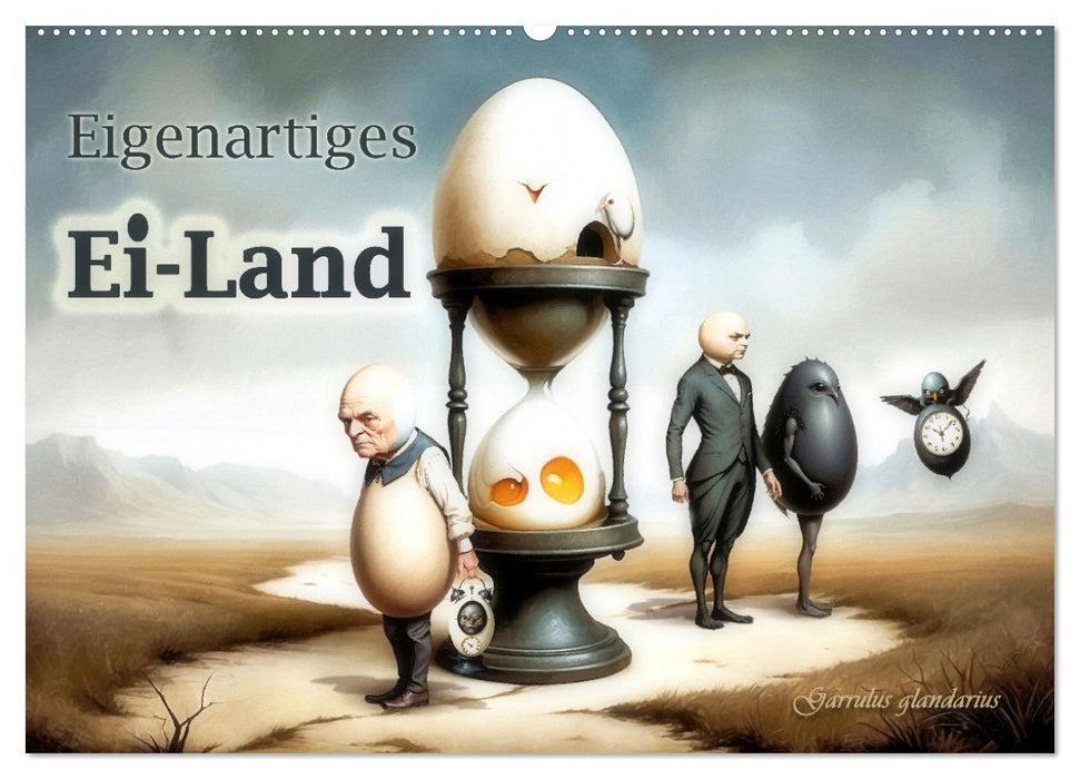 Eigenartiges Ei-Land (CALVENDO Wandkalender 2027)