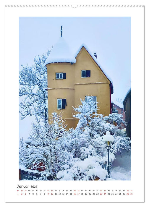 Das bayerische Friedberg (CALVENDO Premium Wandkalender 2027)