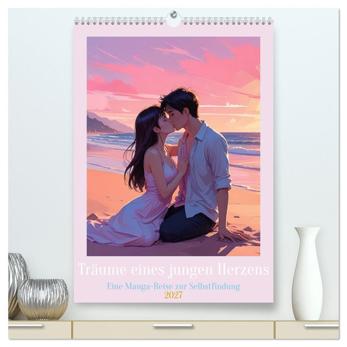 Träume eines jungen Herzens – Eine Manga-Reise zur Selbstfindung (CALVENDO Premium Wandkalender 2027)