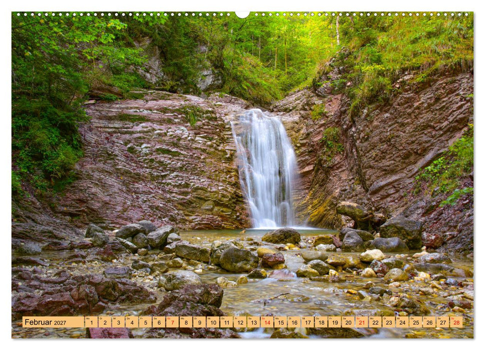 Rauschende Wildbäche im Allgäu (CALVENDO Wandkalender 2027)