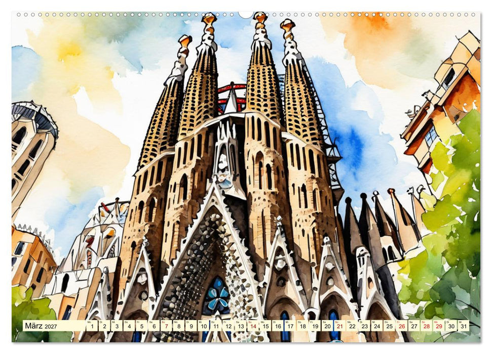 Faszination Spanien (CALVENDO Wandkalender 2027)