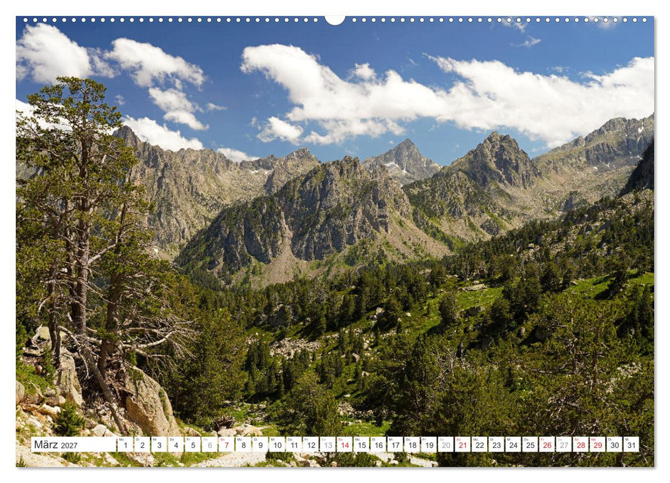 Spanien - die Pyrenäen (CALVENDO Wandkalender 2027)