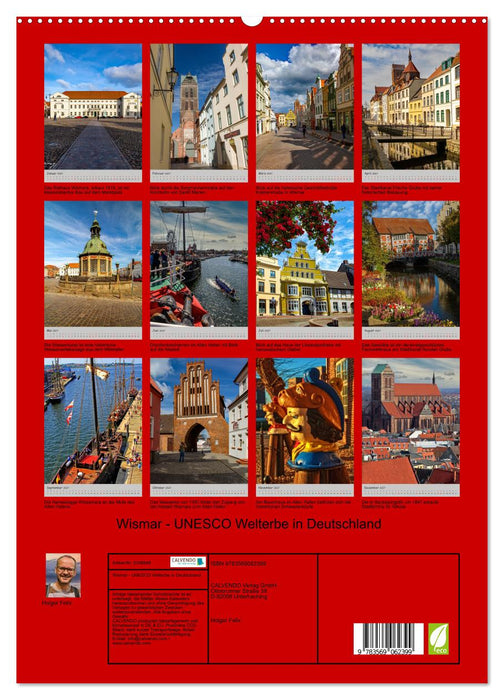 Wismar - UNESCO Welterbe in Deutschland (CALVENDO Premium Wandkalender 2027)
