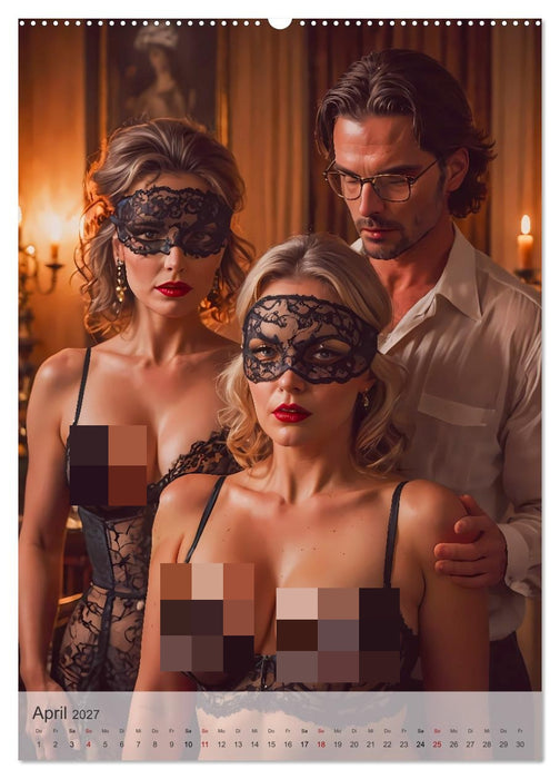 Verführerische Momente - Kinky Geheimnisse (CALVENDO Premium Wandkalender 2027)