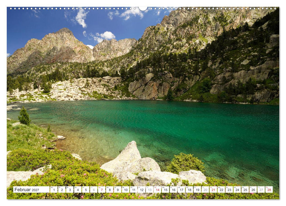 Spanien - die Pyrenäen (CALVENDO Premium Wandkalender 2027)
