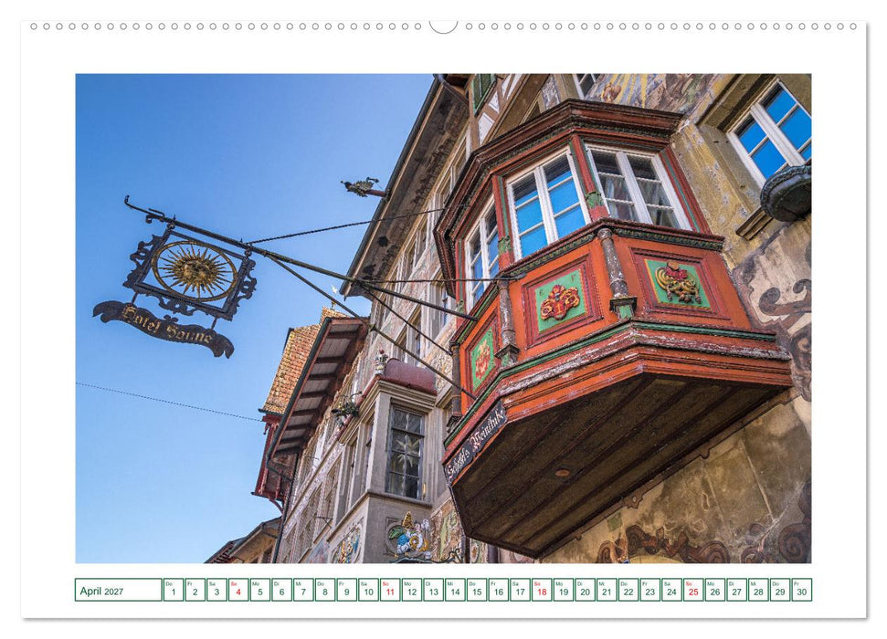 Charmantes Stein am Rhein (CALVENDO Premium Wandkalender 2027)