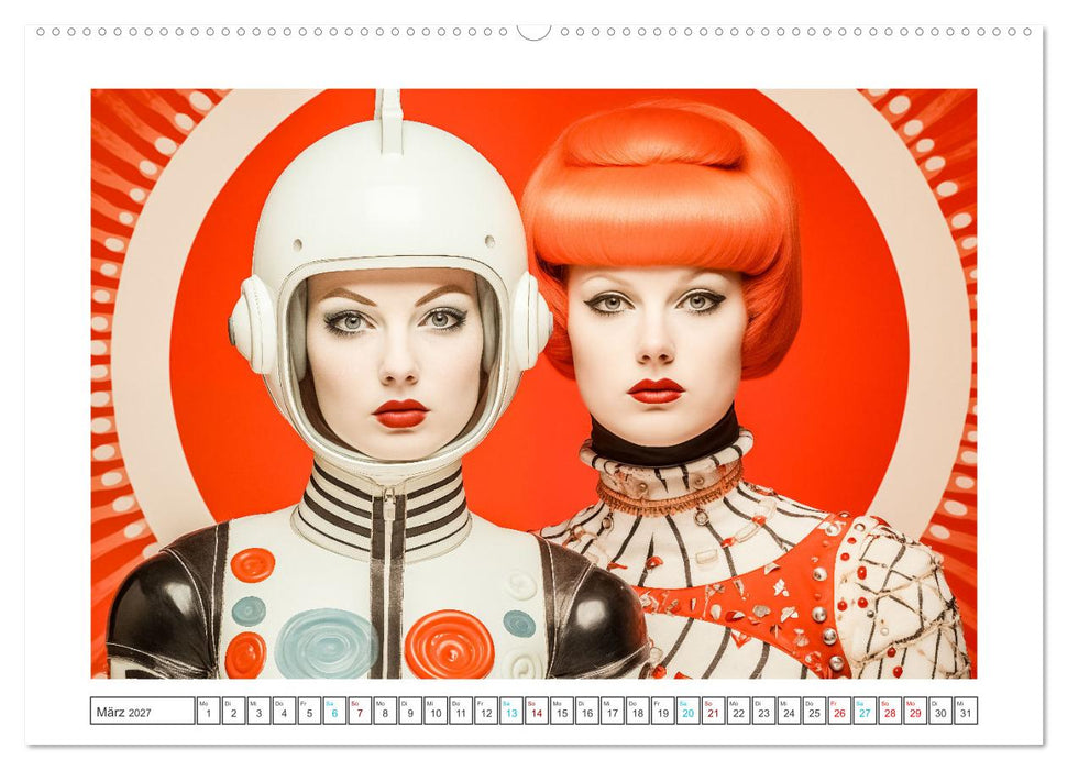 Astronauten Outfits (CALVENDO Premium Wandkalender 2027)