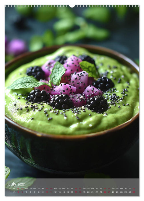 Smoothie Bowl Bliss (CALVENDO Premium-Calendar 2027)