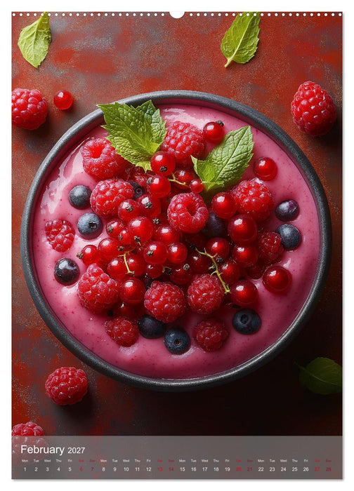 Smoothie Bowl Bliss (CALVENDO Monthly Calendar 2027)