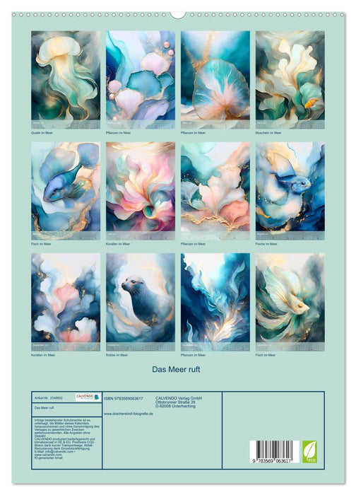 Das Meer ruft (CALVENDO Premium Wandkalender 2027)