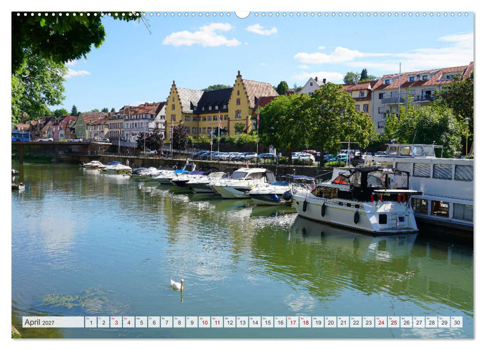 Spaziergang in Wertheim (CALVENDO Wandkalender 2027)