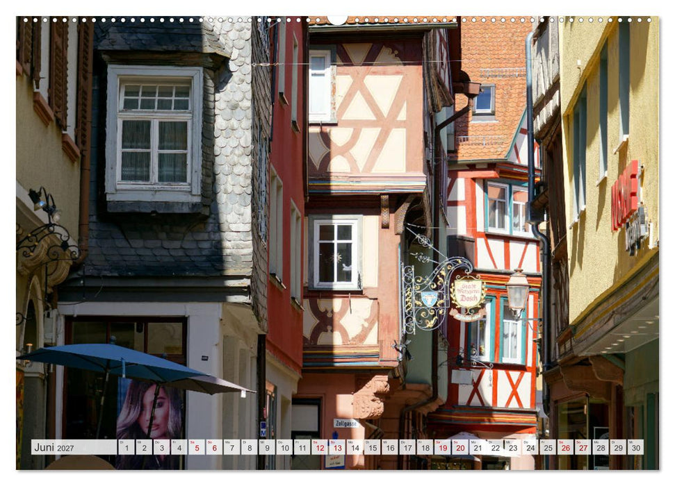 Spaziergang in Wertheim (CALVENDO Wandkalender 2027)