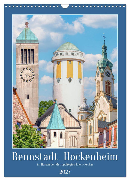 Rennstadt Hockenheim (CALVENDO Wandkalender 2027)