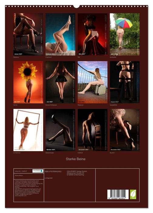 Starke Beine (CALVENDO Premium Wandkalender 2027)