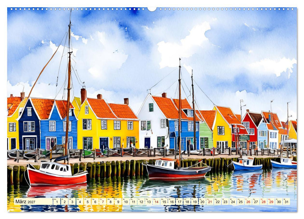 Zauberhafte Niederlande (CALVENDO Wandkalender 2027)