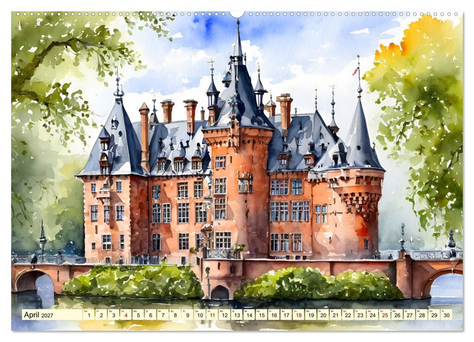 Zauberhafte Niederlande (CALVENDO Wandkalender 2027)